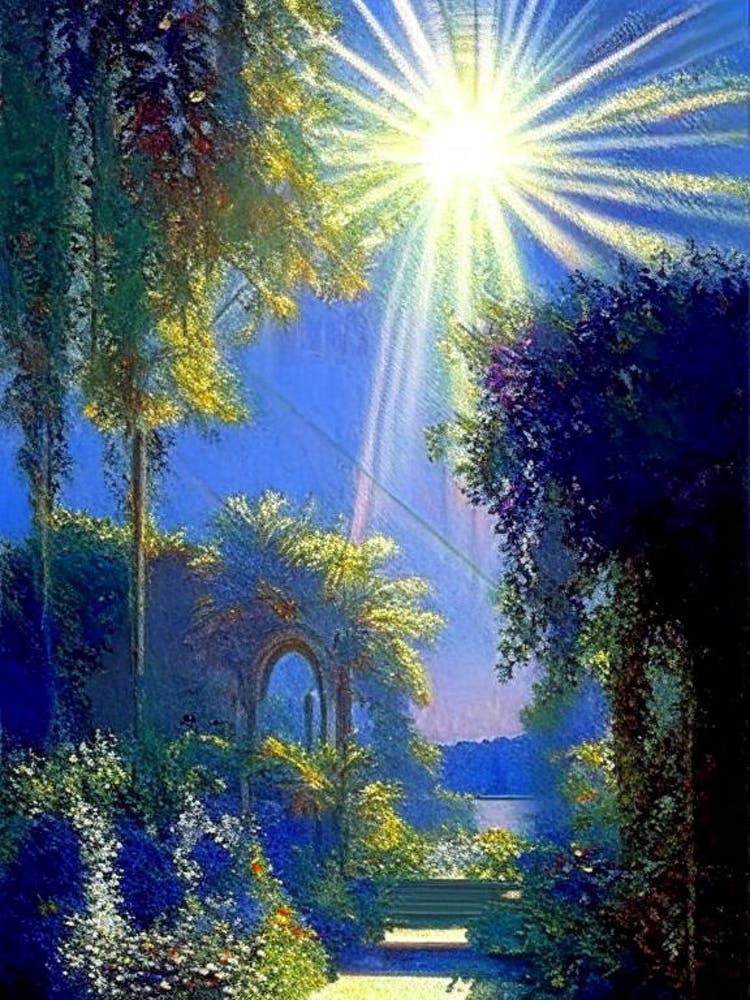 Vizcaya Museum And Gardens, Usa Classic Painting