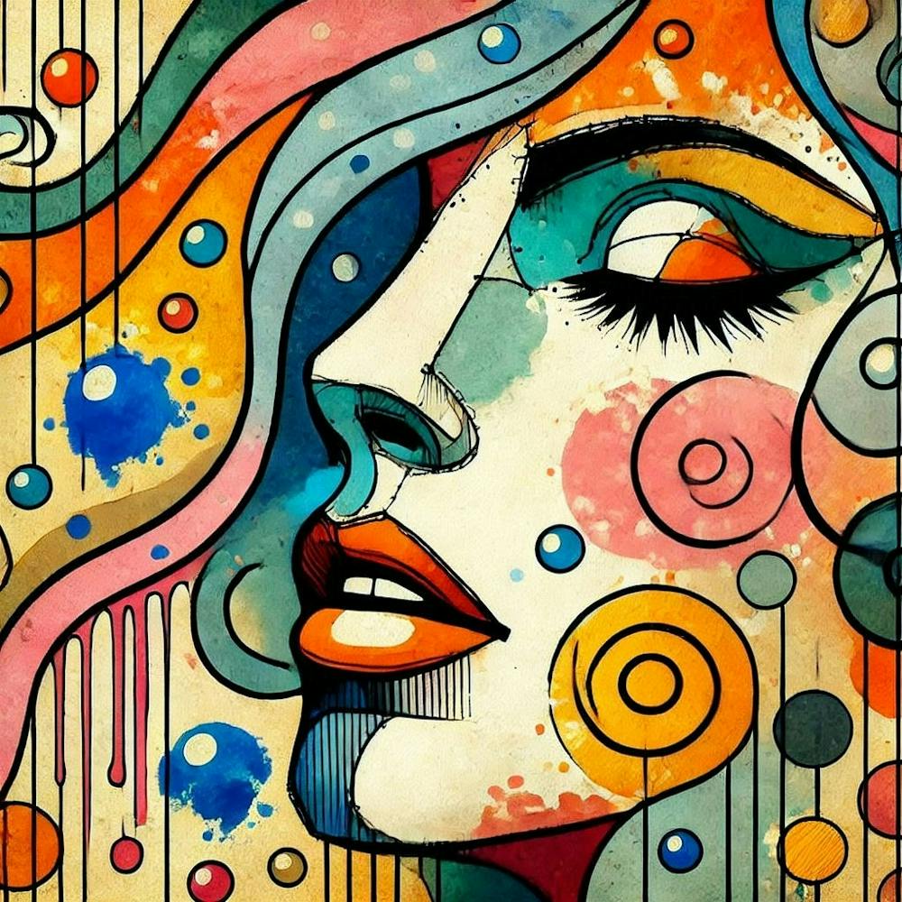Abstract Of A Woman 1