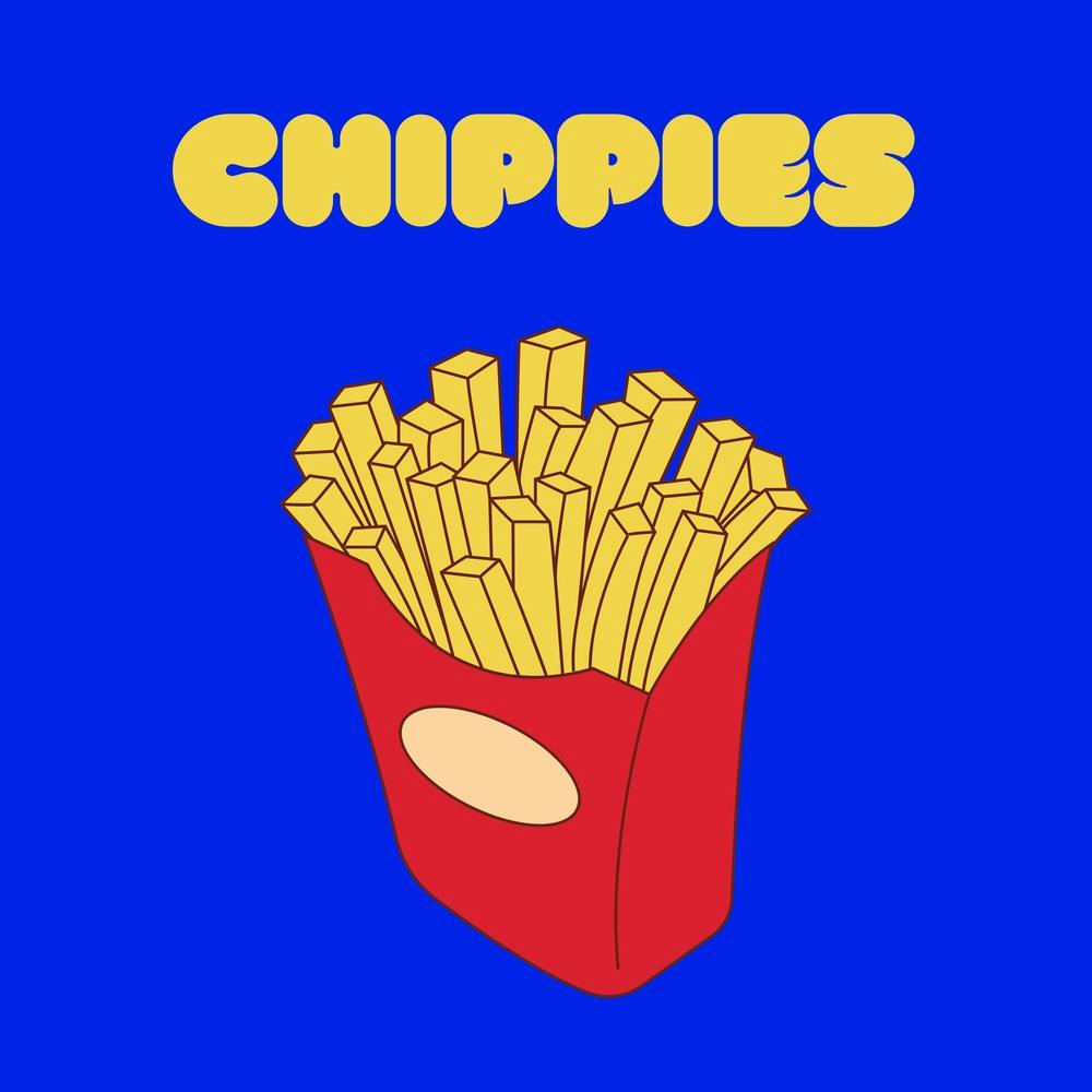 Retro Chips Blue