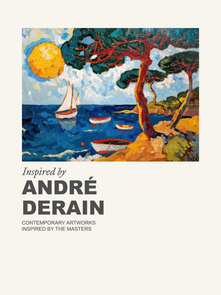 Museum Poster Inspired By Andre Derain 3