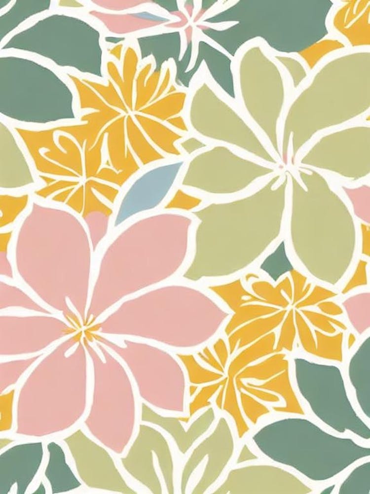 Heather Pastel Floral 3 Flower