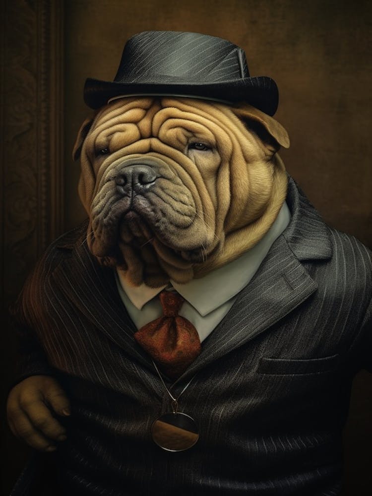 Gangster Dog Chinese Shar Pei 3