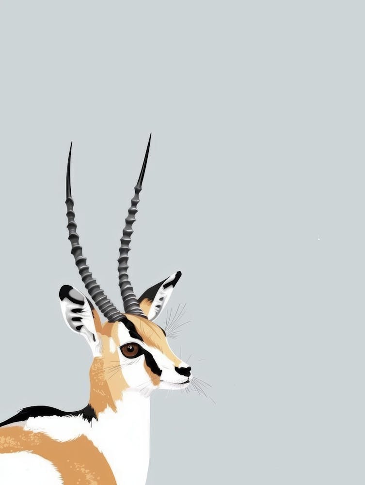 Gazelle Canvas Print