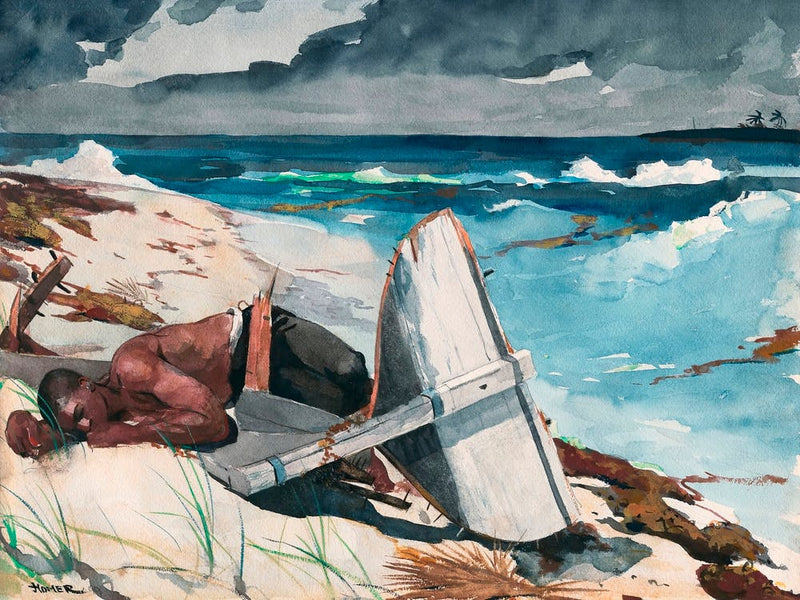 After The Hurricane, Bahamas (1899), Winslow Homer