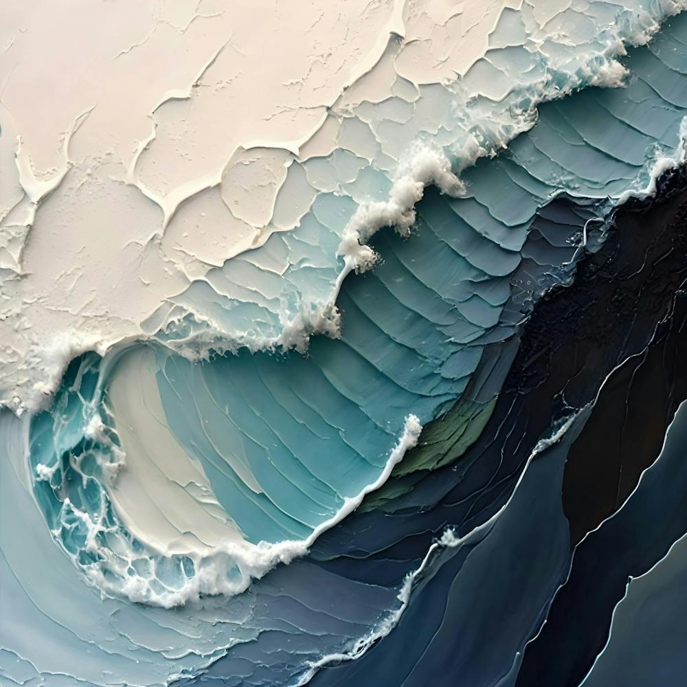 Abstract Of A Wave 5