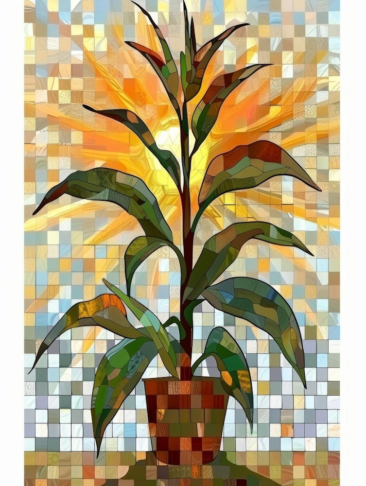 Sunflower In A Pot 1