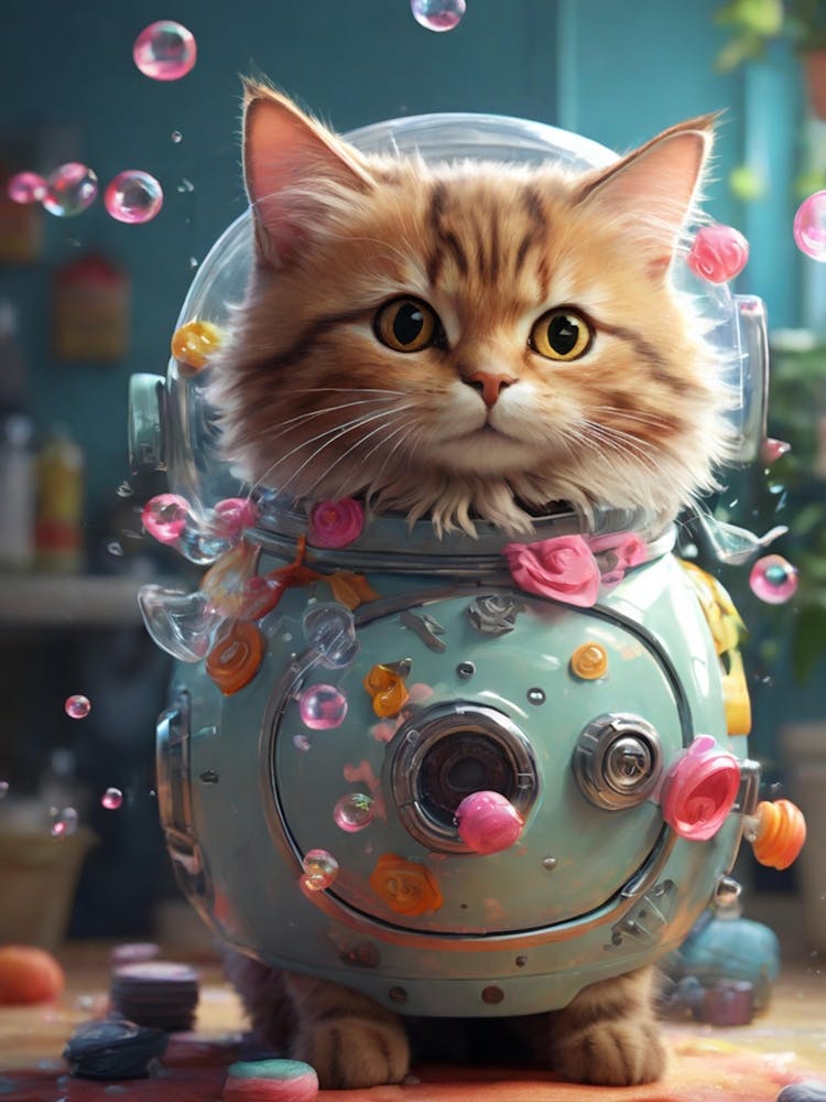 Cat In Spacesuit