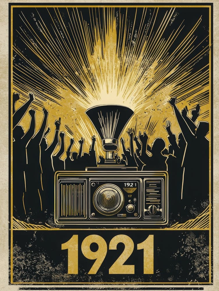 Aihrgdesign A Vintage Poster Celebrating The First Radio Spor 02cddc49 989f 43ff 8bd2 Ea71b65f8a97 2