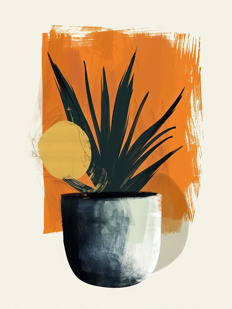 Potted Plant, minimalism