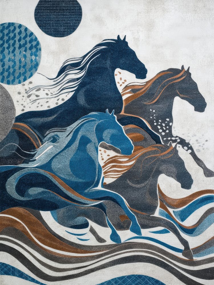 Horses In The Water 2