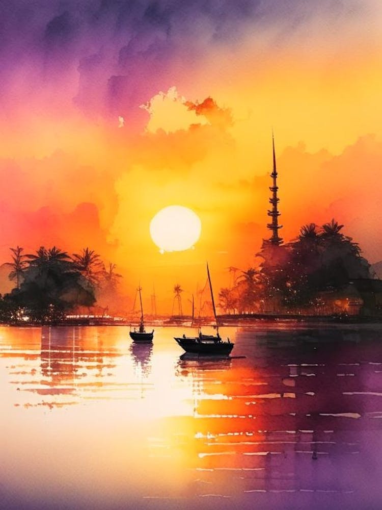 Cebu, Philippines Sunset
