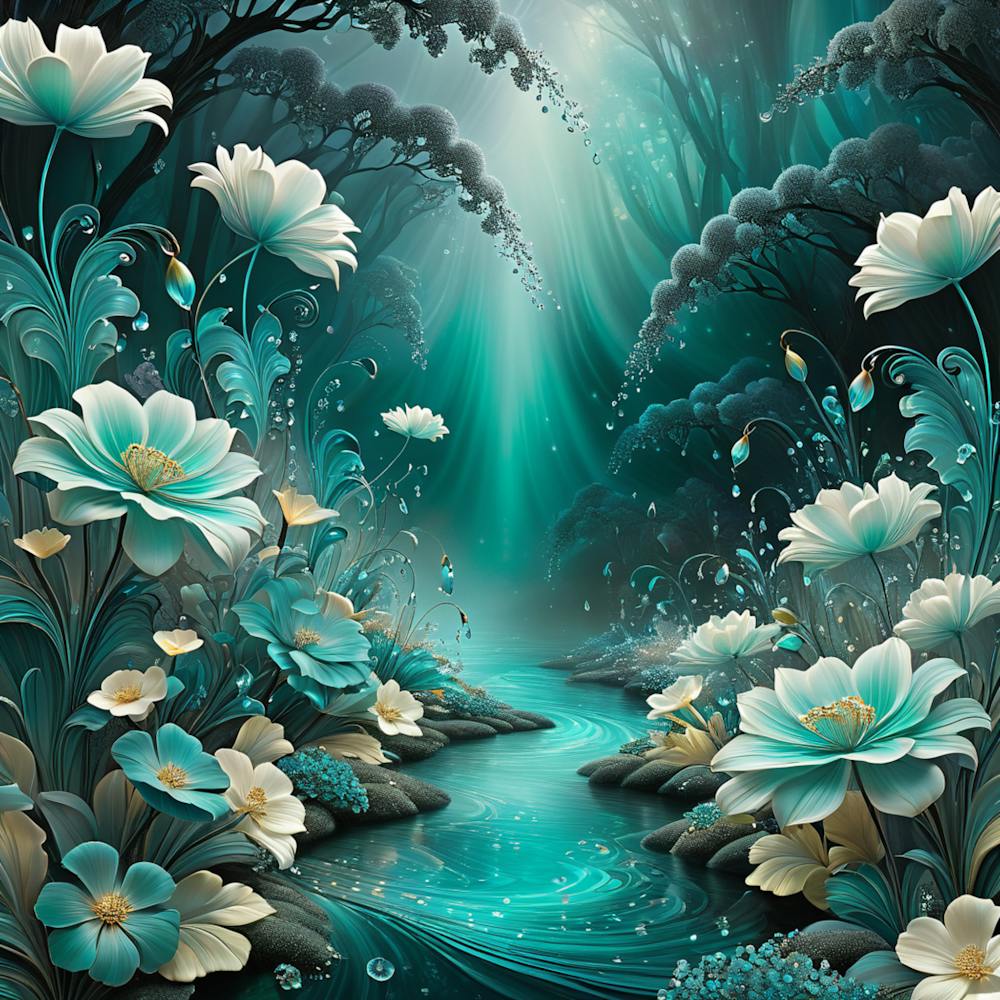 Lotus Flower Painting