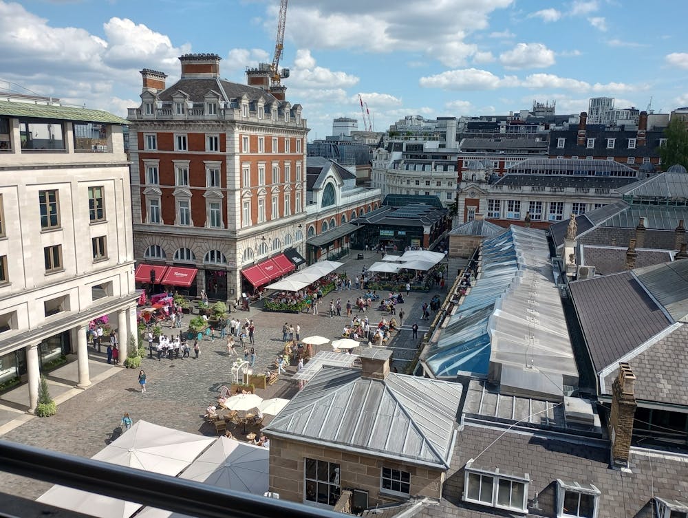 View of Covent Garden London 