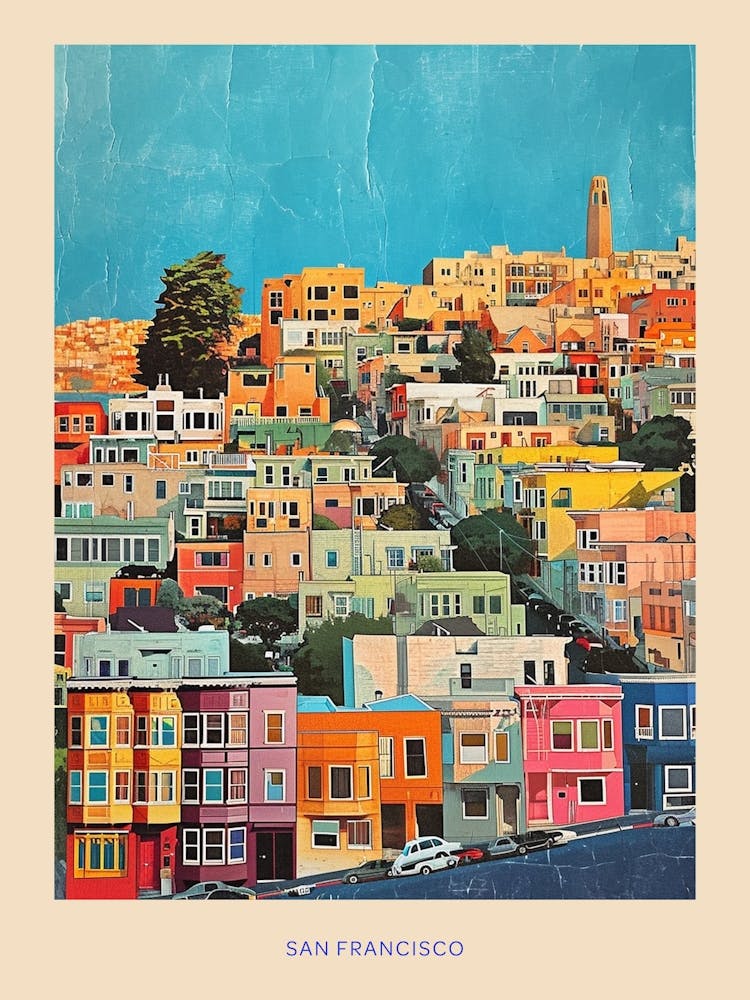 Kitsch San Francisco Poster 2