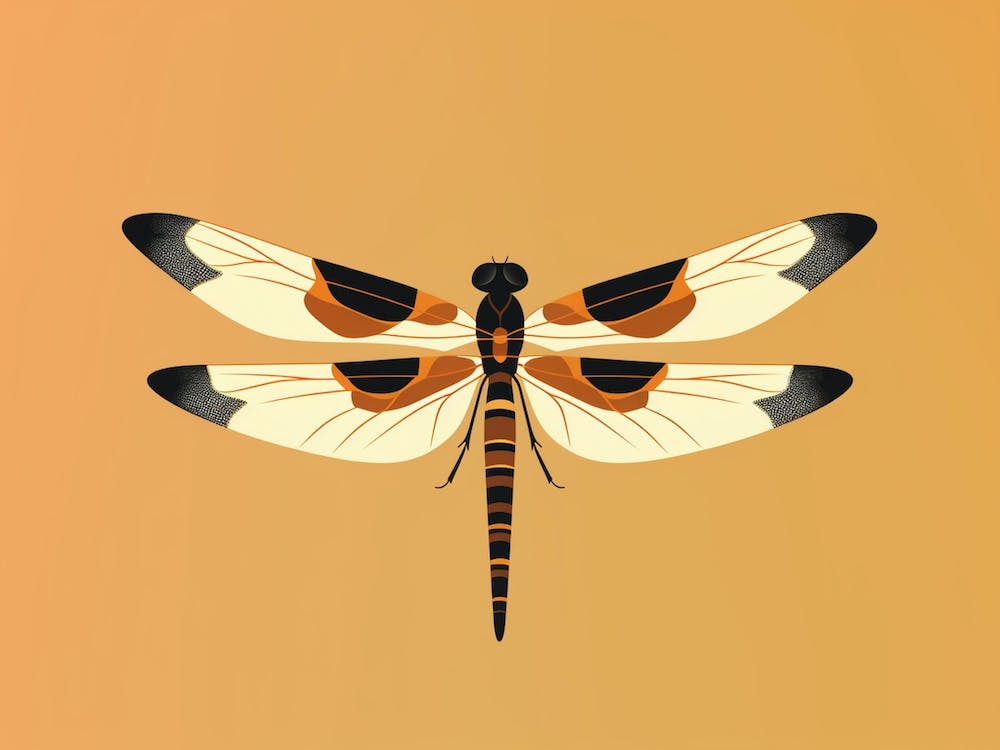 Dragonfly Halloween Pennat Celithemis 4