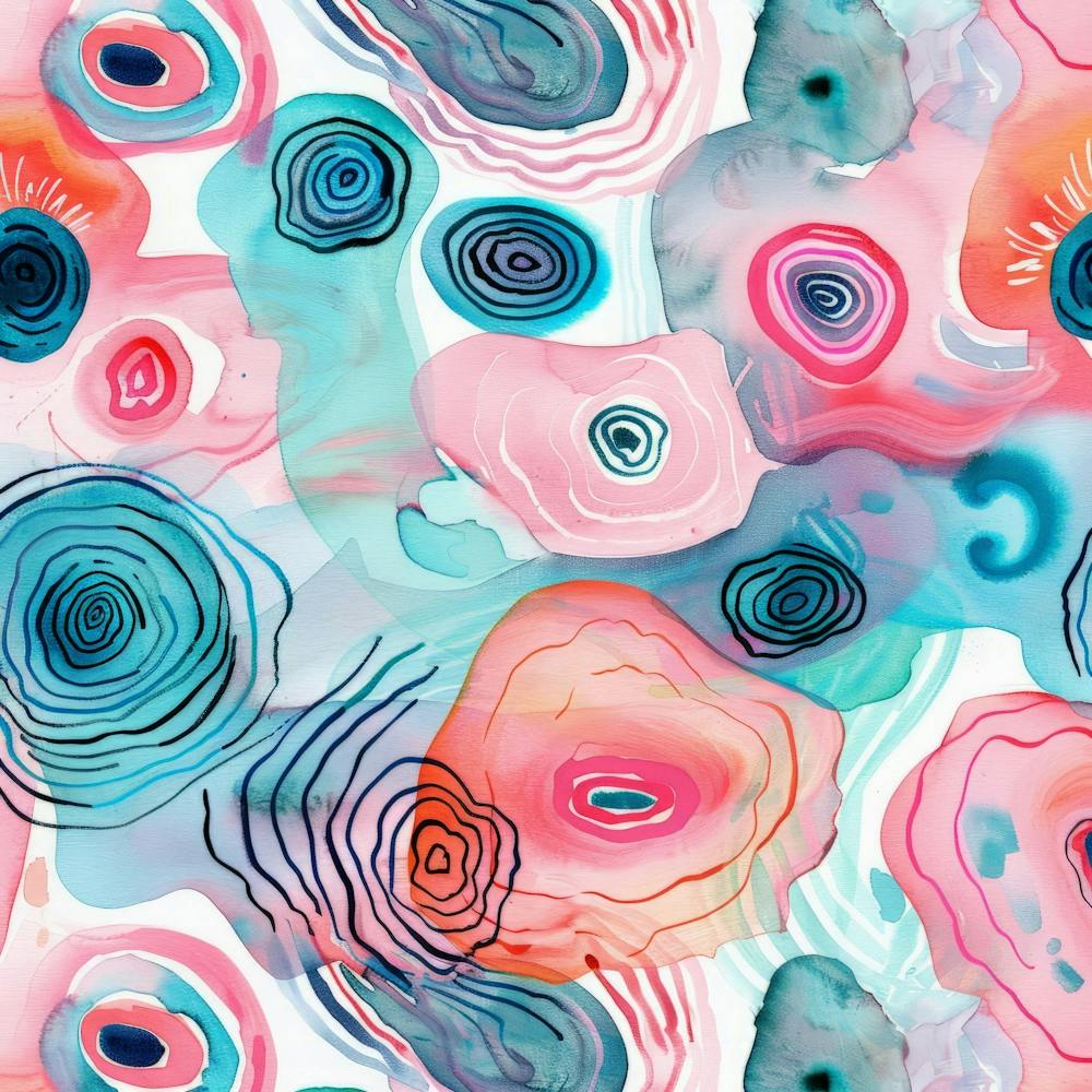 Abstract Floral Pattern 13