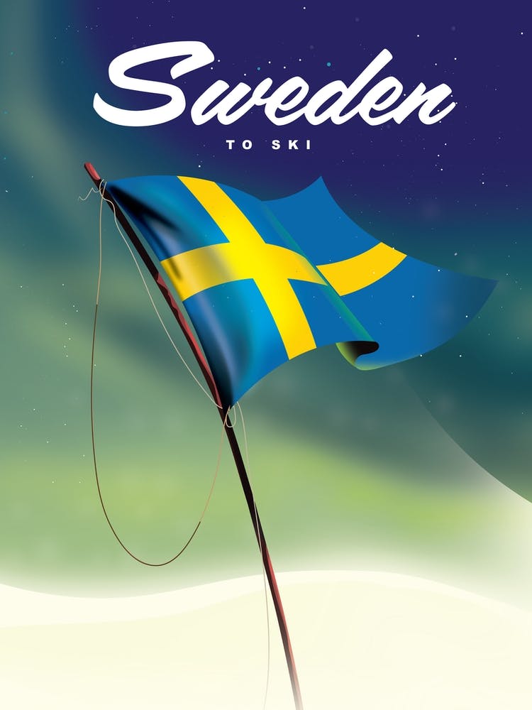 Sweden Flag travel