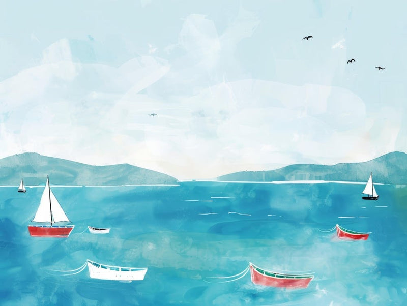 Sailboats In The Sea 10