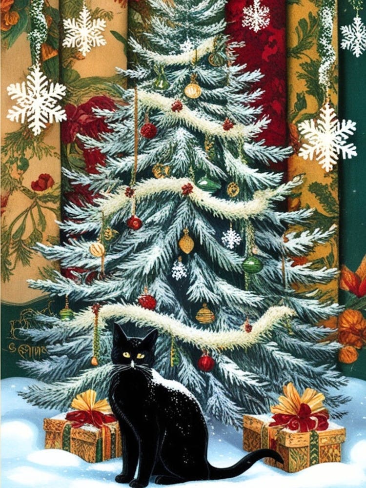 William Morris Christmas Tree 53