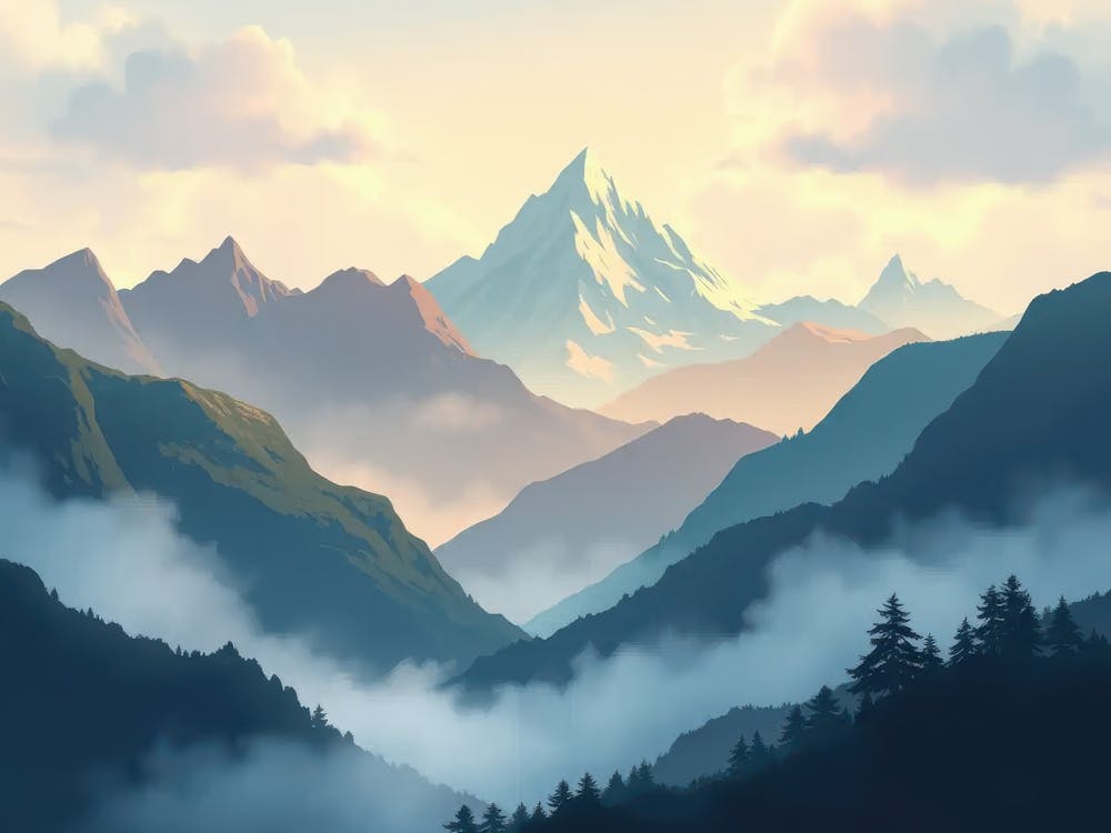 Berglandschaft 18