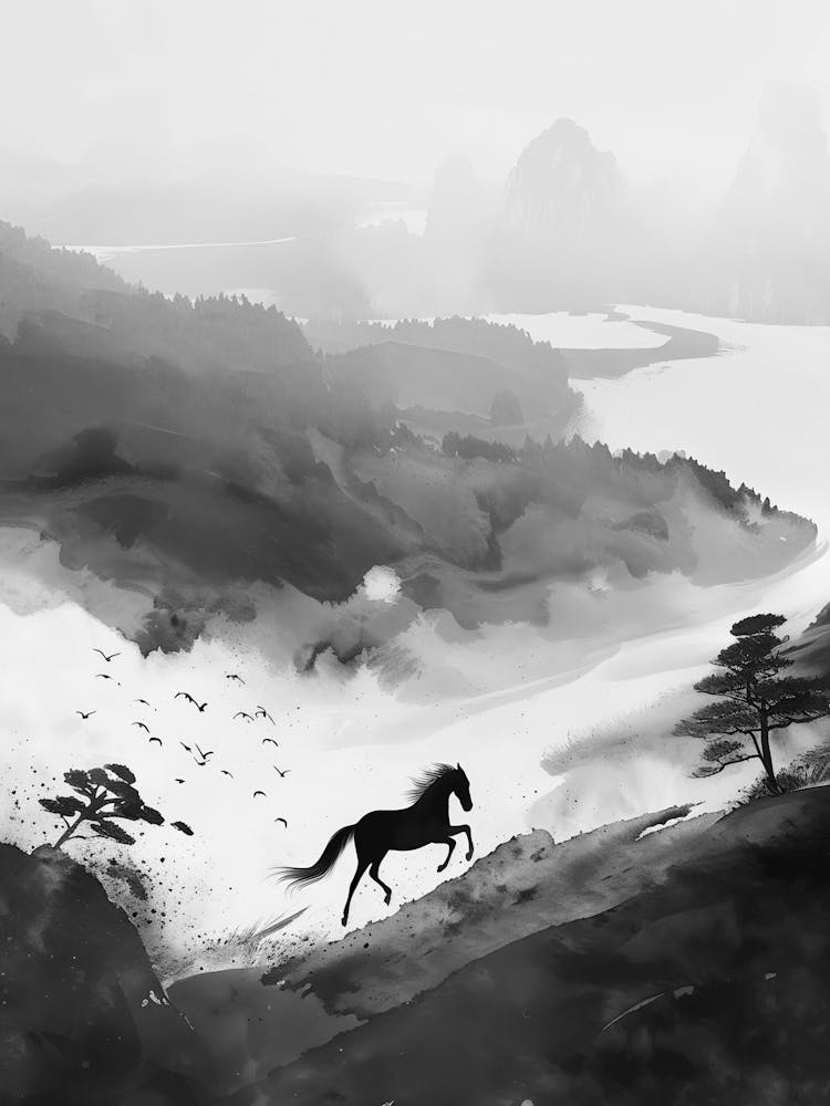 Chinesisches Pferd 1