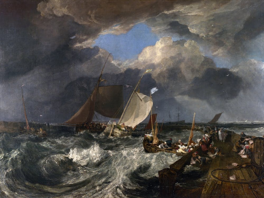 Calais Pier, Jmw Turner