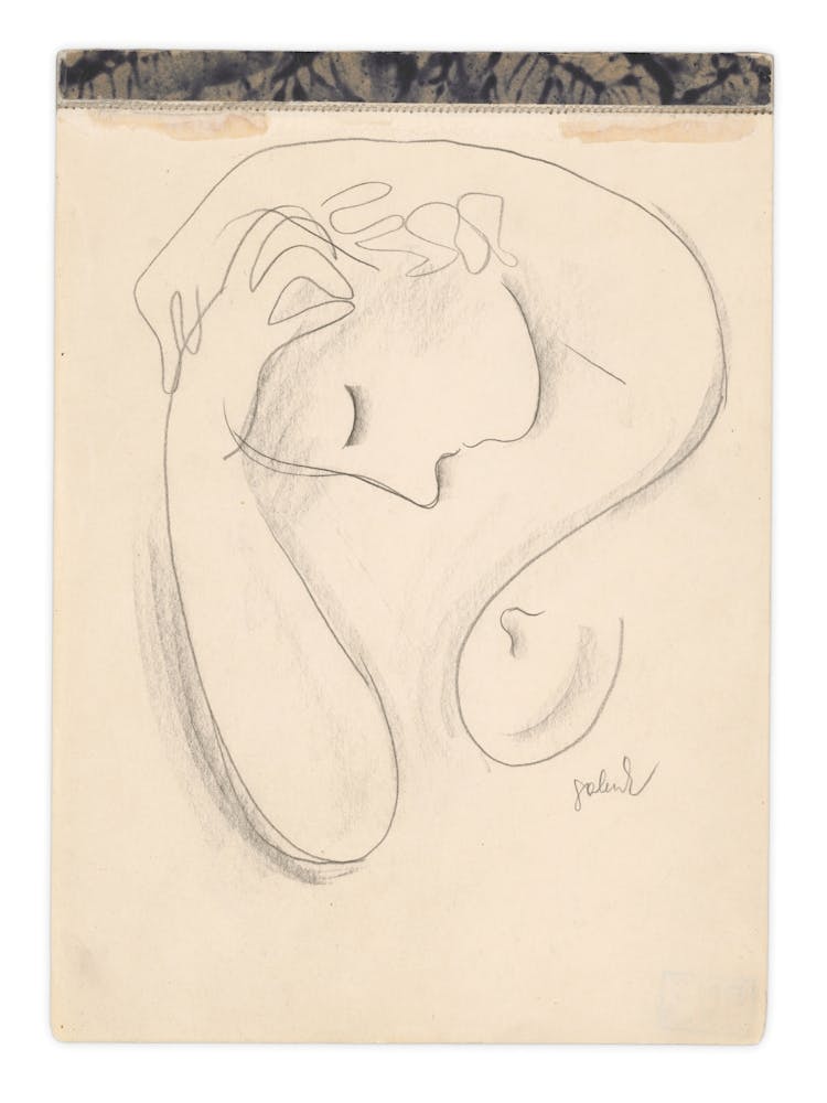 Head Of A Woman, Mikuláš Galanda