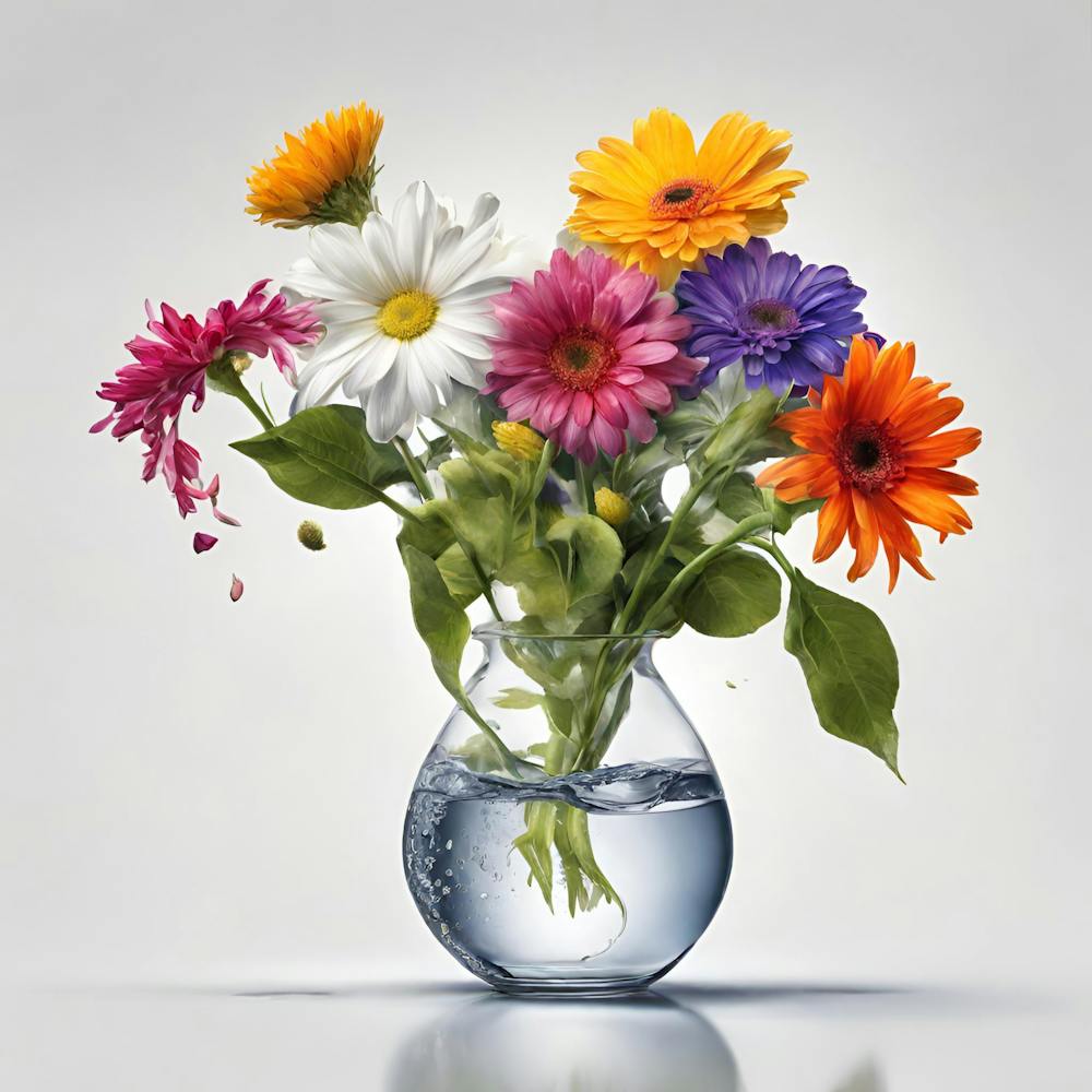 Flowers In A Vase 4