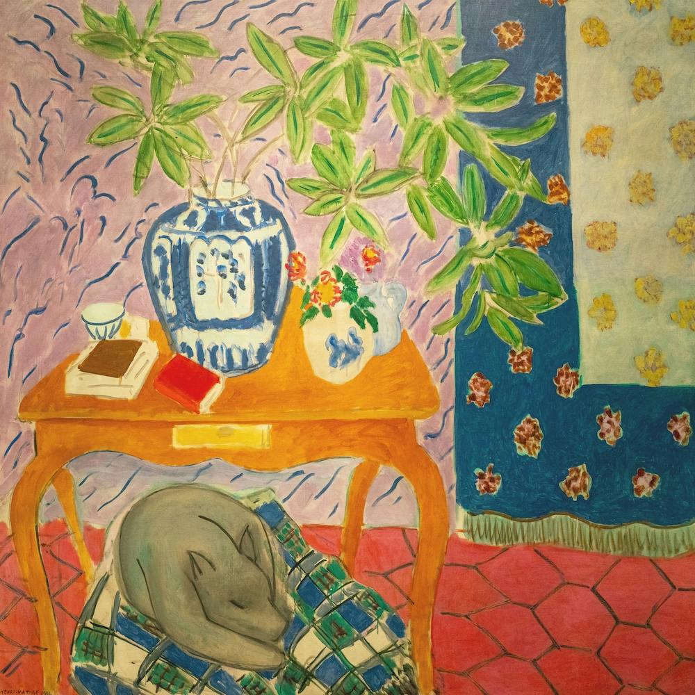 Interior With Dog, Henri Matisse
