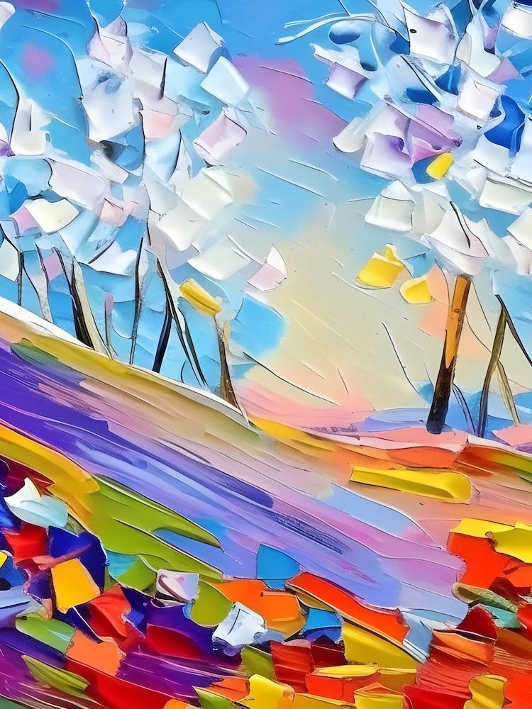 Colourful Abstract Painting: Imagine If 9