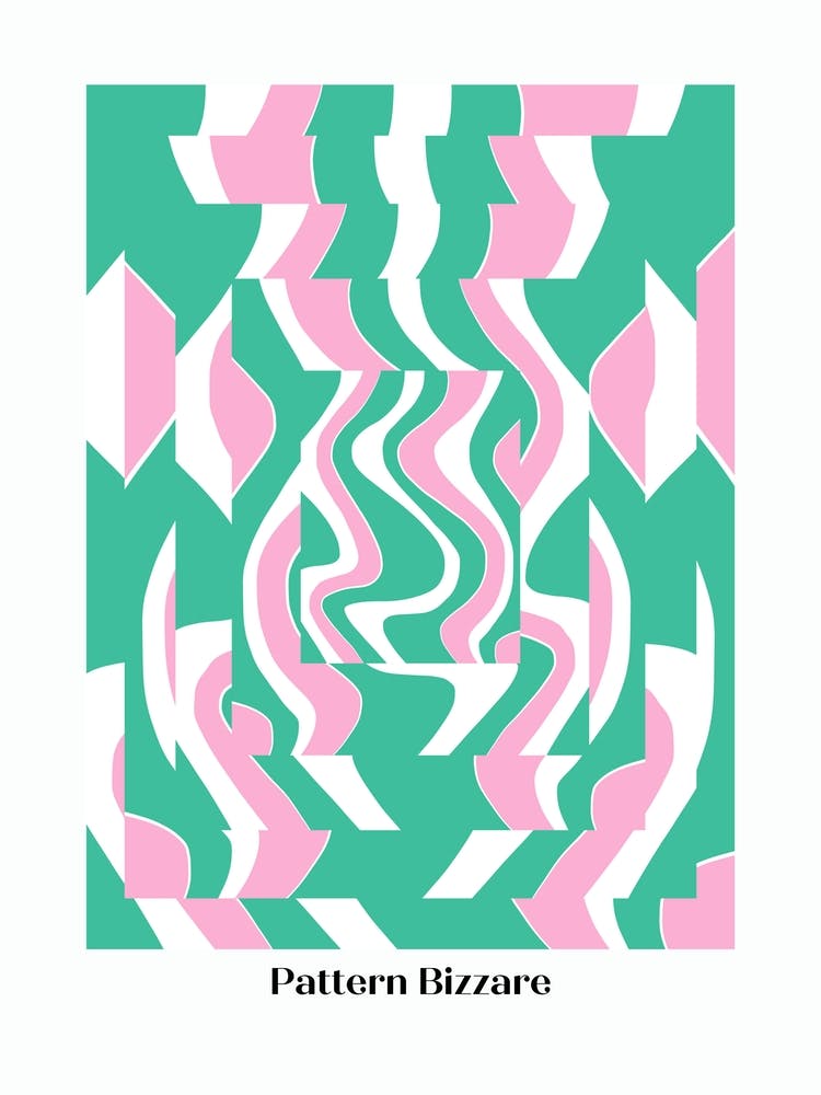 Patten Bizarre In Pink And Green