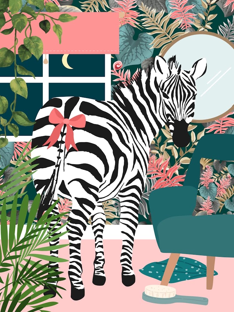 Self Care Pampered Zebra