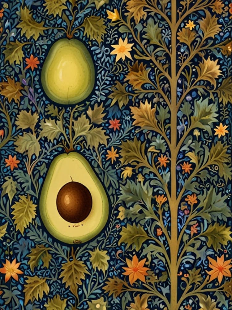William Morris Avocado Tree