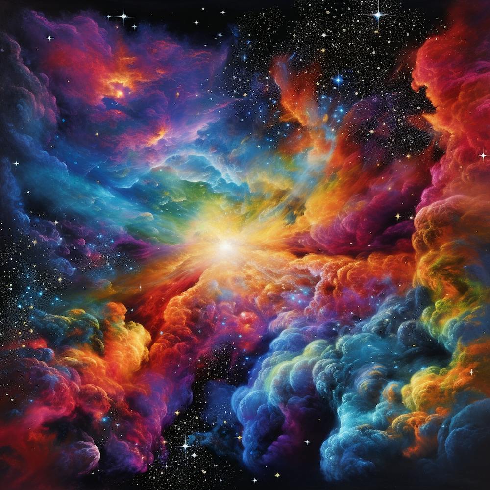 Nebula Canvas Art