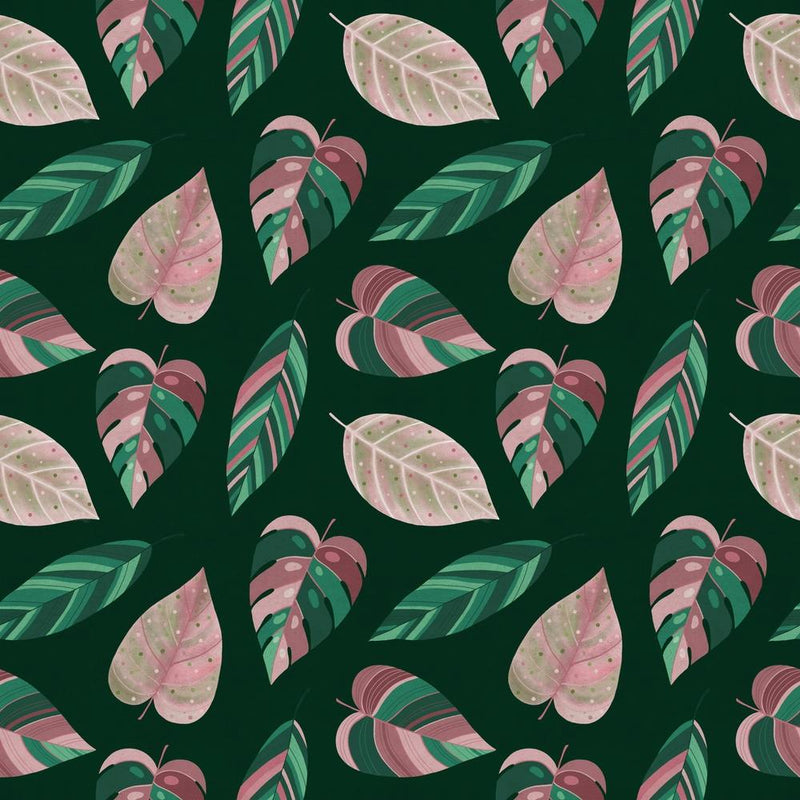 Tropical Rosé Green Foliage