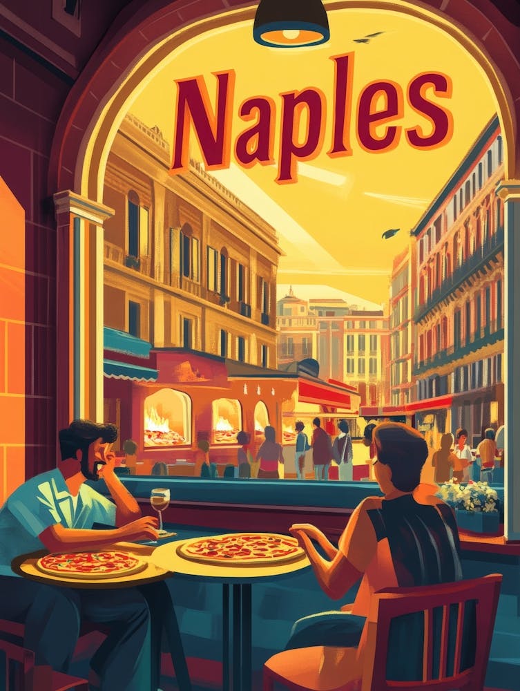 Aihrgdesign A 1970s Inspired Travel Poster For Naples Depicti Ae462572 913d 44d9 80c3 7d6913cf9220 2