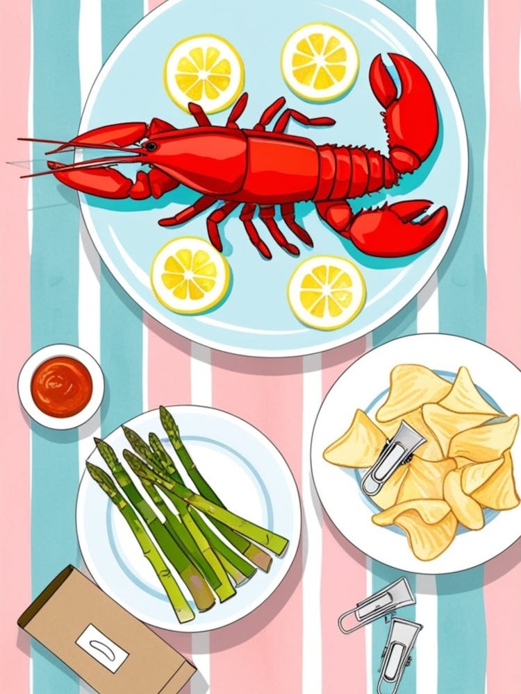 Lobster And Chips 3