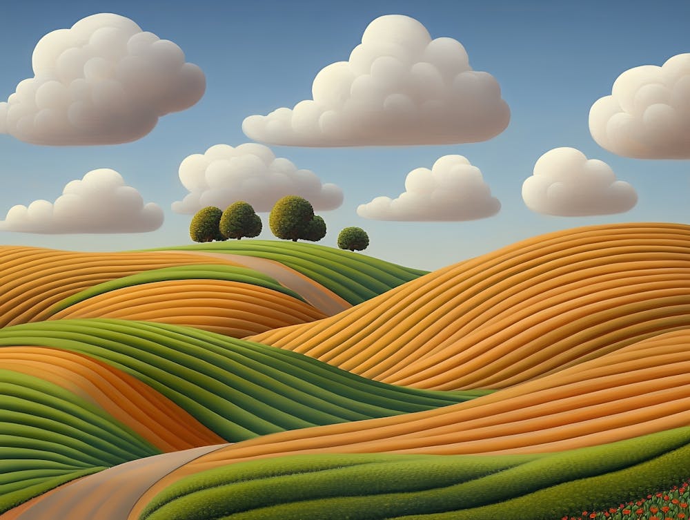 'Clouds And Fields'