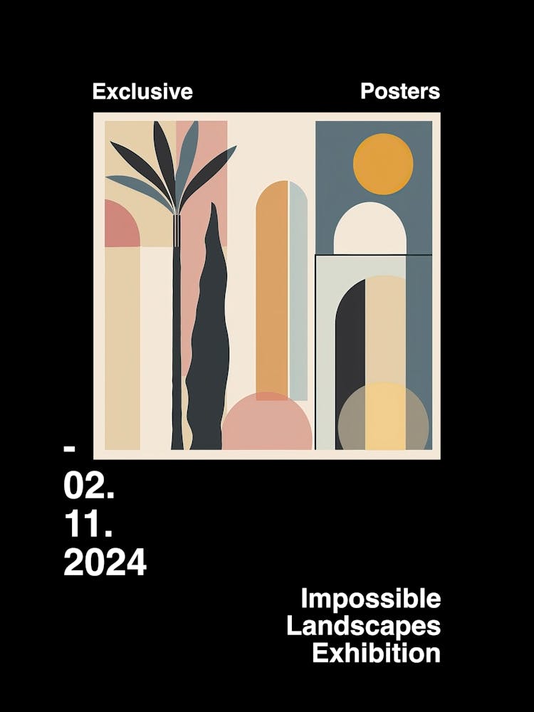 Impossible Landscapes Exhibition Archive Poster 01
