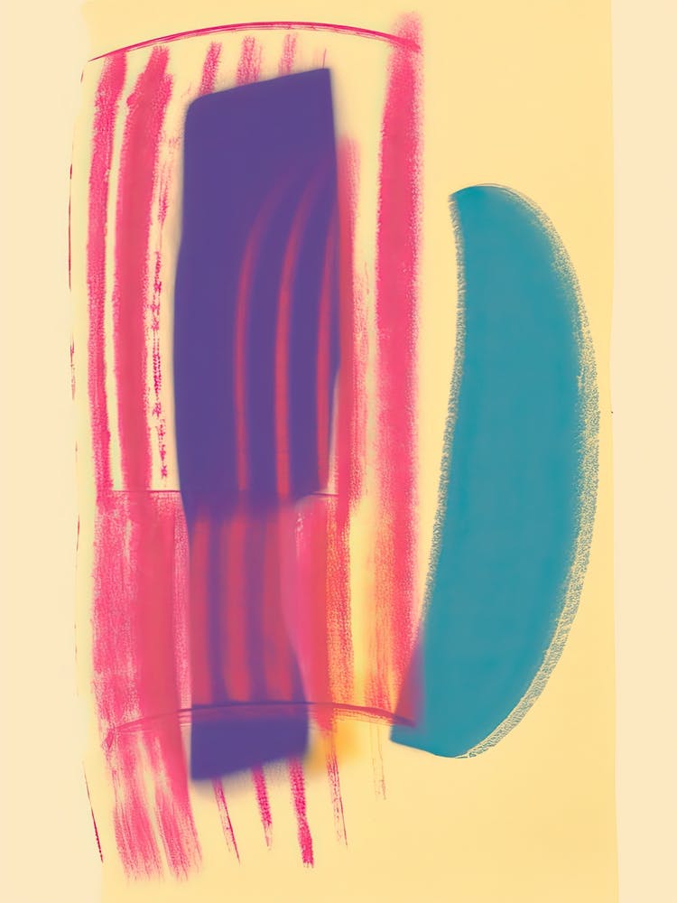 Balance Pastel Colours Abstract 4