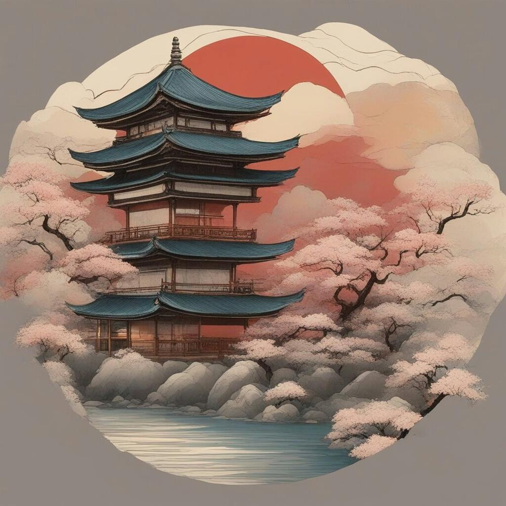 Japanese house Pagoda