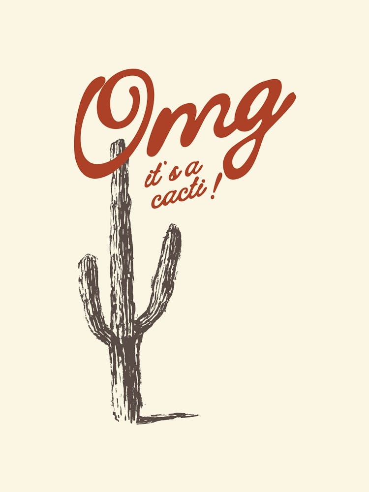 Cacti Poster Printable, Desert Plant Wall Art, Saguaro Cactus Print, Botanical Garden Decor, Mexico Art