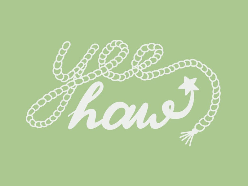 Yeehaw Sage Green
