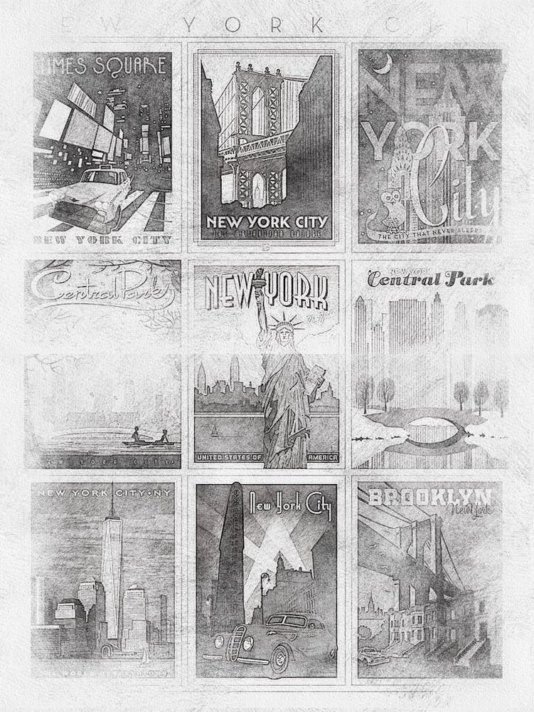 Pencil Art NewYork 2