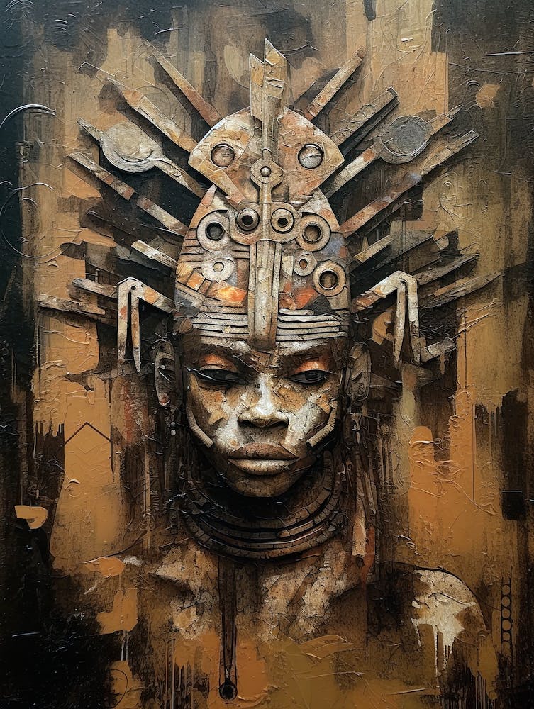 African Head 6