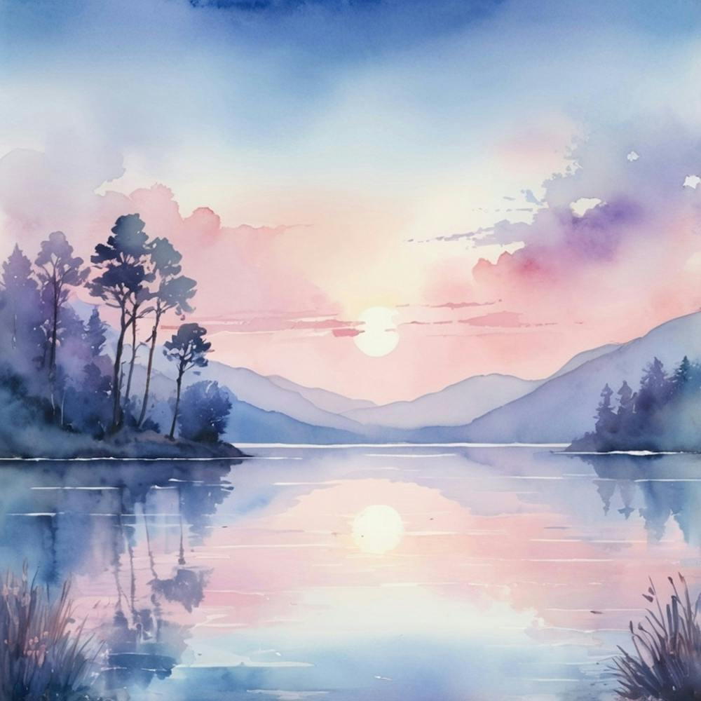 Watercolor Landscape Painting 2