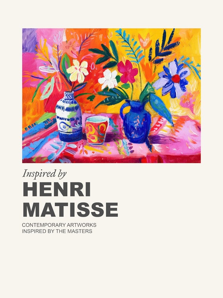 Museum Poster Inspired By Henri Matisse 5