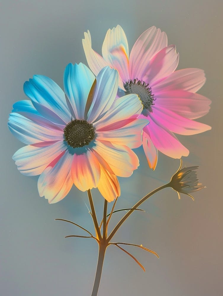 Iridescent Flower Daisy 1