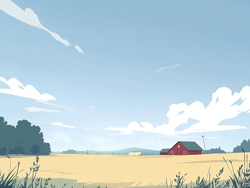 Barn In The Field