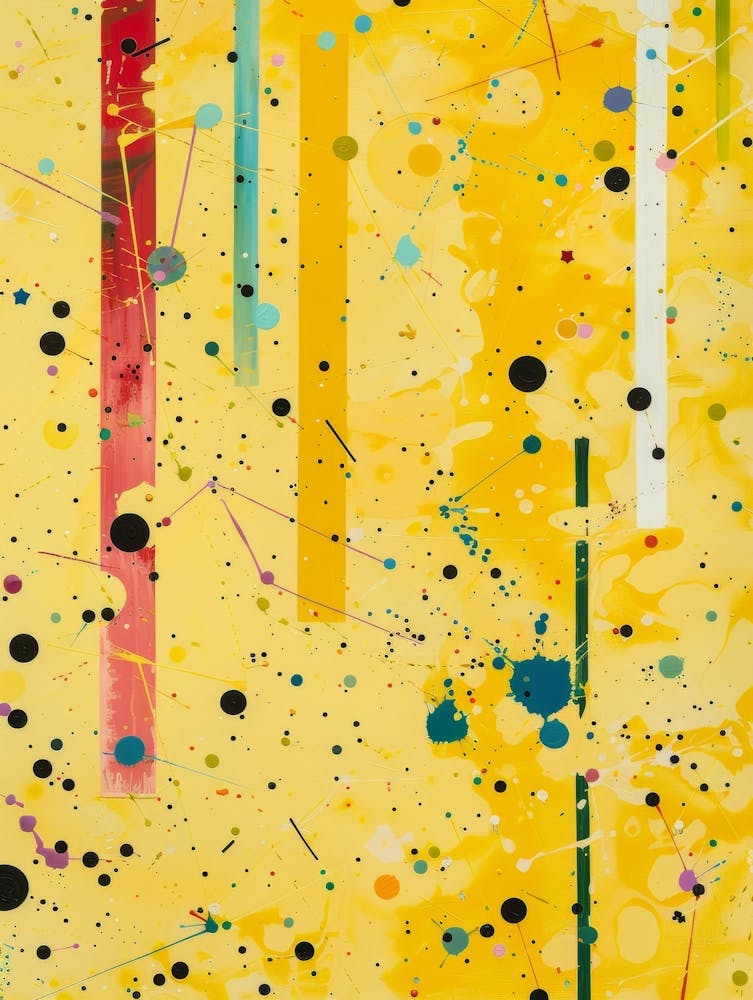 Yellow Splatters